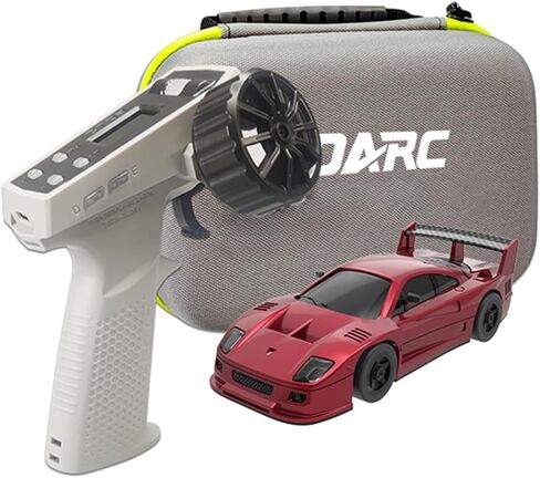 سيارة سباق LDARC Radiant S100 بمقياس 1:64 صغيرة RC، 2.4 جيجا توجيه نسبي كامل، نظام تعليق مستقل لسطح المكتب RC Drift Vehicle RTR للبالغين والمتحمسين in Kuwait