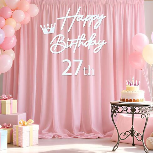 علامة عيد ميلاد سعيد بيضاء مع 0-9 أرقام للخلفية - عيد ميلاد سعيد الثامن عشر بحروف لامعة كبيرة ومجموعتين من الأرقام مجموعة عمرية مخصصة للخلفية، قوس البالون، ديكورات الحفلات in Kuwait