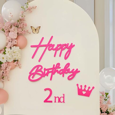 علامة عيد ميلاد سعيد بيضاء مع 0-9 أرقام للخلفية - عيد ميلاد سعيد الثامن عشر بحروف لامعة كبيرة ومجموعتين من الأرقام مجموعة عمرية مخصصة للخلفية، قوس البالون، ديكورات الحفلات in Kuwait