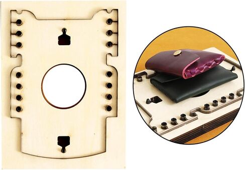 Wallet Die Cutting Crafts Leather Die Cut Mold for Die Cutting Machine in Saudi Arabia