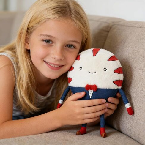 Peppermint Butler Plush，Adventure Fan Favorite 8" Plush,Gifts for Animation Fans in Saudi Arabia