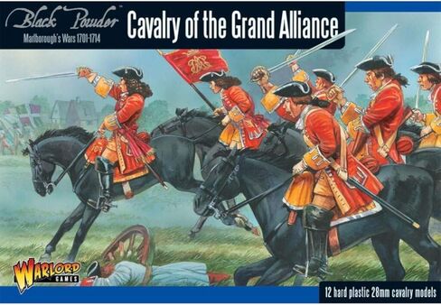 Warlord Black Powder Marlborough's War Cavalry of The Grand Alliance Military Table Top Wargaming Plastic Model Kit 302015004 in Saudi Arabia
