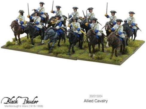 Warlord Black Powder Marlborough's War Cavalry of The Grand Alliance Military Table Top Wargaming Plastic Model Kit 302015004 in Saudi Arabia