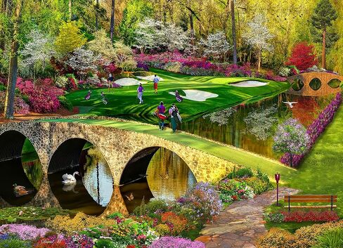 Par for The Course (Golf) Jigsaw Puzzle 1000 Pieces - Precision Cut, Challenging Golf Puzzle for Adults, Vibrant Colors, 1000 Piece Golfing Jigsaw by Vermont Christmas Company in Saudi Arabia
