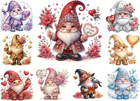 Patriotic Gnome Puzzles for Adults 1000 Pieces Magic Flower Mushroom Art Jigsaw Puzzles Impossible Hard Difficult Aesthetic Challenging Puzzles as Home Decor in Kuwait