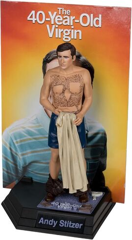 Andy Stitzer (Movie Maniacs: The 40-Year-Old Virgin) 6" Posed Figure w/McFarlane Toys Digital Collectible in Saudi Arabia