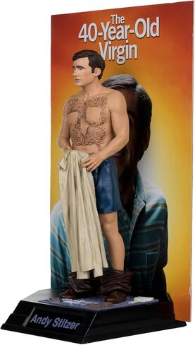Andy Stitzer (Movie Maniacs: The 40-Year-Old Virgin) 6" Posed Figure w/McFarlane Toys Digital Collectible in Saudi Arabia