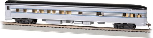Bachmann Trains - 85' Smooth-Side Observation Car with Lighted Interior - NYC 20TH Century Limited - Manhattan Island (1938 Livery) - HO Scale in Saudi Arabia