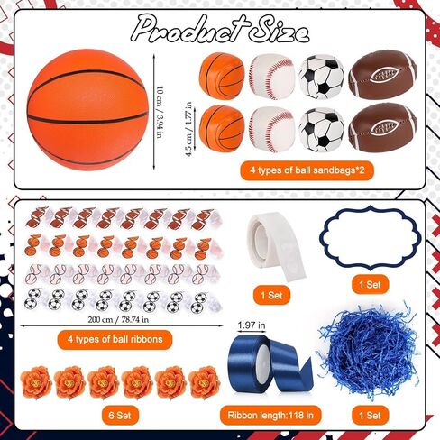 23 Pcs Sports Ball Diaper Cake Kit Decoration Basketball Football Soccer Baseball Ball Cake Decorations for Sports Balls Theme Baby Shower Boys Men Birthday Party Supplies in Saudi Arabia