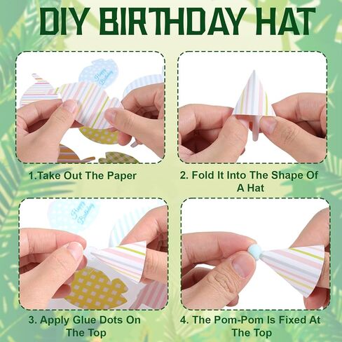 22 قطعة من أغطية الكعكة على شكل حيوانات سفاري، أغطية كعكة على شكل حيوانات الغابة مع قبعات صغيرة وأوراق مونسترا لحيوانات الغابة لتزيين حفلات أعياد الميلاد لحفلات استقبال المولود الجديد in Kuwait