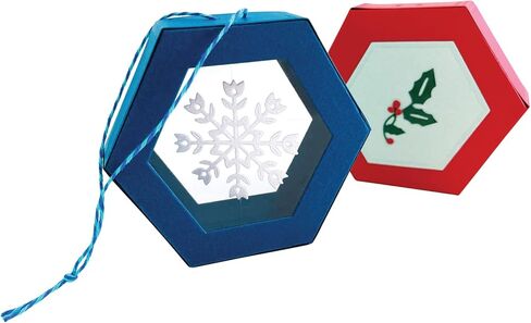 Sizzix Thinlits Die Set Hanging Ornament Box by Catherine Pooler, Silver in Saudi Arabia