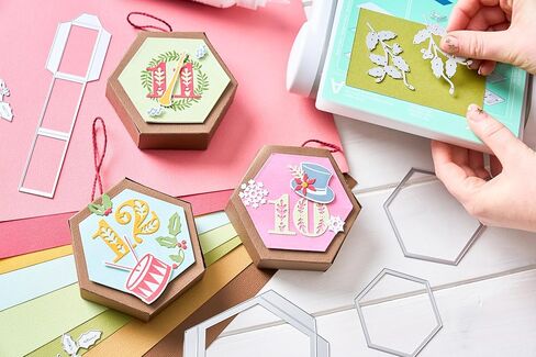 Sizzix Thinlits Die Set Hanging Ornament Box by Catherine Pooler, Silver in Saudi Arabia