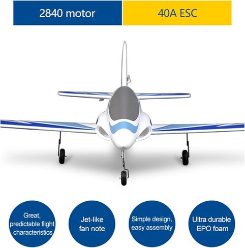 FAIR RC Arrows Rc Jet Rc Airplane EDF Jet Rc Planes for Adults Hobby RC Plane 64mm Marlin 6 Channel Remote Control Plane PNP (No Battery, no Charger, no Radio) in Saudi Arabia