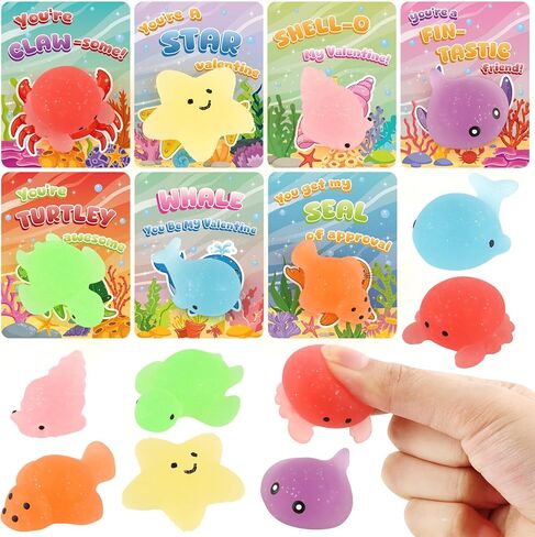 28 Pcs Valentine's Day Gift Card with Foam Airplanes Toys for Kids Boys Girls Valentines Party Favor Classroom Exchange Prizes Goodie Bags Stuffers Party Favor Valentines Party Supplies in Saudi Arabia