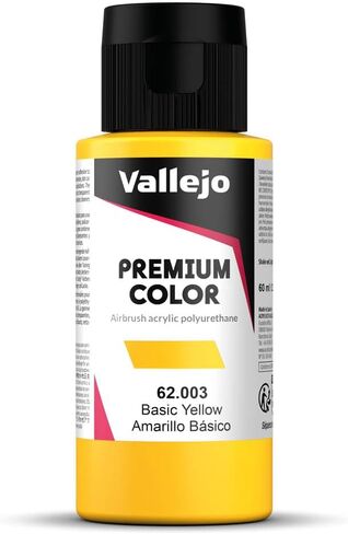Vallejo Color Basic Yellow Premium RC Colors in Saudi Arabia