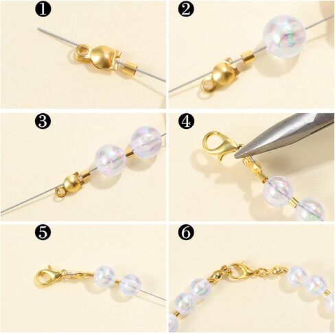 500Pcs Gold Crimp Beads for Jewelry Making, 2x2mm Crimping Beads, Crimp Tubes Stoppers to Secure The Ends of Jewelry Strings Accessories for DIY Craft Making, Copper in Saudi Arabia