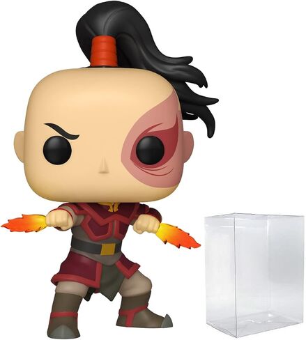 POP Avatar: The Last Airbender - Zuko Limited Edition Chase Funko Pop! مجسم من الفينيل (مرفق مع حافظة حماية Pop Box المتوافقة)، متعدد الألوان، 3.75 بوصة in Saudi Arabia