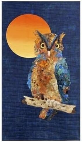Guess Hoo Two Quilt Pattern - an Arlene Walsh Design, Southwest Pattern, Fused Applique in Saudi Arabia