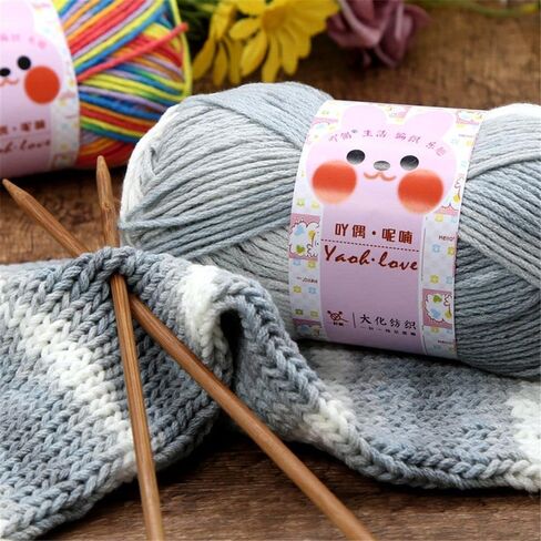 Milk Fabric Hat Soft Hand-Knitted Wool DIY Crochet Sweater Hand-Woven Wool in Saudi Arabia