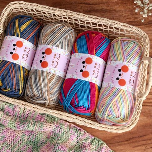 Milk Fabric Hat Soft Hand-Knitted Wool DIY Crochet Sweater Hand-Woven Wool in Saudi Arabia