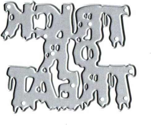 Halloween Spider Web Trick Or Treat Metal Die Cuts,Flower Branch Leaf Cutting Dies Cut Stencils for DIY Scrapbooking Album Decorative Embossing Paper Dies Card Making in Saudi Arabia