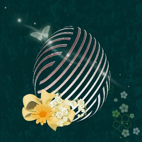 Easter Egg Decoration Hot Foil Plates Scrapbooking for Paper Making Frames Card Craft No Metal Cutting Dies in Saudi Arabia
