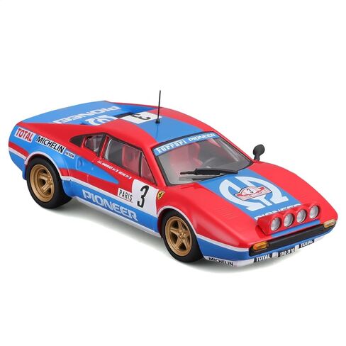 Bburago Ferrari Racing 308 GTB (1982) Super Car - 1:43 Scale - Incredibly Detailed Die-Cast Replica Collectible Model in Saudi Arabia