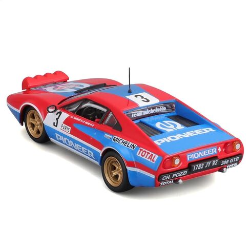 Bburago Ferrari Racing 308 GTB (1982) Super Car - 1:43 Scale - Incredibly Detailed Die-Cast Replica Collectible Model in Saudi Arabia