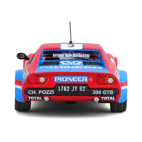 Bburago Ferrari Racing 308 GTB (1982) Super Car - 1:43 Scale - Incredibly Detailed Die-Cast Replica Collectible Model in Saudi Arabia