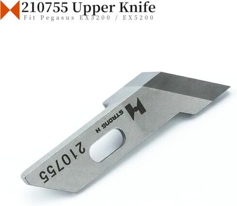Blooy - 210755 Carbide Tip Angled Upper Knife For Pegasus EX3200, EX5200, S52, E256 Industrial Overlock Machines. in Saudi Arabia