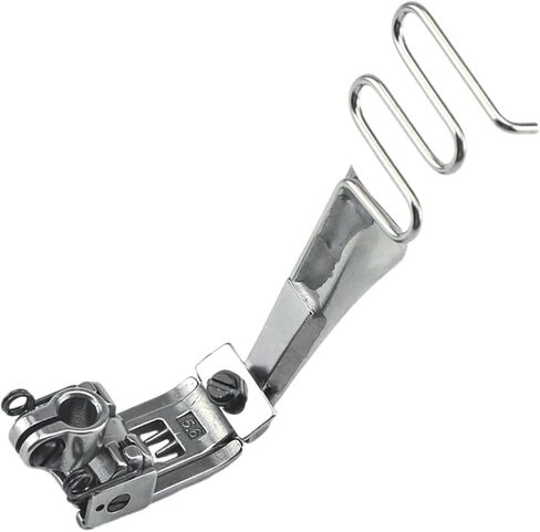 Blooy - Tape Attaching Folder Presser Foot Fit Siruba C007, F007, Pegasus W500, W600, Yamato VC2700, VF2700 Coverstitch Sewing Machines (Finish Size 5.6mm) in Saudi Arabia