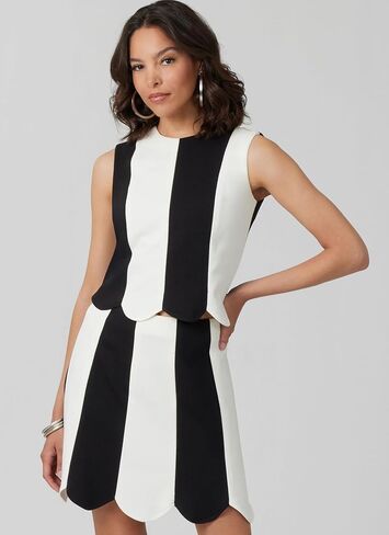 McCall's M8610Y5 Misses' Sleeveless Fitted Knit Top and Skirt Sewing Pattern Packet, Design Code M8610, Sizes 18-20-22-24-26 in Saudi Arabia