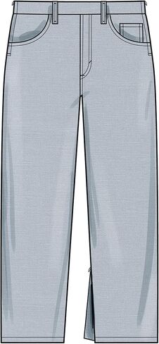 Simplicity SS3020BB Unisex Adaptive Jeans Sewing Pattern Packet by Sewn Adaptive, Design Code S3020, Sizes 44-46-48-50-52, Multicolor in Saudi Arabia