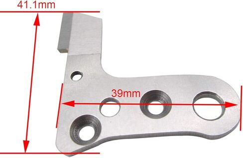 CKPSMS Brand - 1SET #H004254+H004131 Upper and Lower Knife FIT for Elna 905DCX,925DCX,945,PRO4, PRO4DE,PRO5DC,PRO5DE Pfaff 4852 4872 in Saudi Arabia