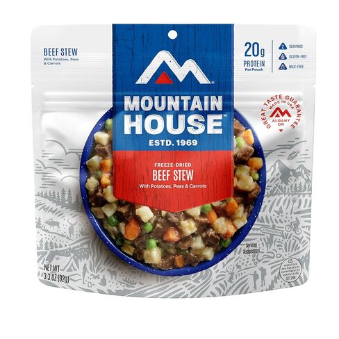 Mountain House Beef Stew | Freeze Dried Backpacking & Camping Food | 2 Servings | Gluten-Free in Saudi Arabia