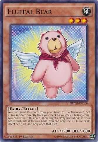 YU-GI-OH! - Fluffal Bear (NECH-EN016) - The New Challengers - 1st Edition - Common in Saudi Arabia