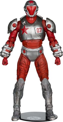 McFarlane Toys- DC Multiverse Rocket Red Brigade (Justice League: Generation Lost) 7in Action Figure in Saudi Arabia