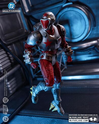 McFarlane Toys- DC Multiverse Rocket Red Brigade (Justice League: Generation Lost) 7in Action Figure in Saudi Arabia