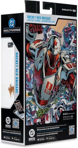 McFarlane Toys- DC Multiverse Rocket Red Brigade (Justice League: Generation Lost) 7in Action Figure in Saudi Arabia