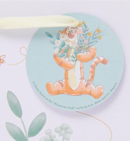 حقيبة هدايا متوسطة الحجم من ديزني ويني ذا بوه من UK Greetings له/لها/لصديقك - لأعياد الميلاد وشكرًا لك والمناسبات الأخرى - تصميم Pooh & Eeyore in Kuwait