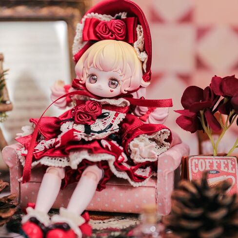 Vintage Treasures Series 7 Inches BJD Blind Box 1PC (1 of 10 Possible Styles ) Cute Dressing-up Dolls Collectible Figures Birthday Gifts in Saudi Arabia