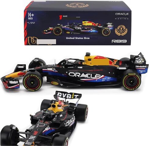 جديد 1/24 F1 RB19#1 أوستن الولايات المتحدة سباق الجائزة الكبرى بطل سبيكة دييكاست نموذج سيارة سباق | مركبة محاكاة قابلة للتحصيل للمتحمسين والهدايا in Saudi Arabia
