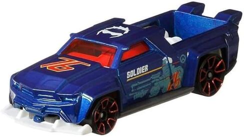 Hot Wheels 2020 Overwatch 1:64 Scale Diecast #2/5 Soldier:76 Solid Muscle in Saudi Arabia