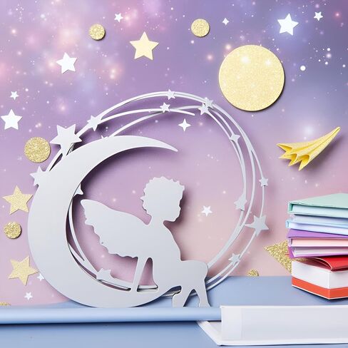 Craft Metal Cutting Die Star Wings Angel on The Moon Scrapbook Album Photo Paper Models Embossing The Cutting Card Making Accessories Scrapbooking Die-Cuts Die-Cutting and Embossing in Saudi Arabia