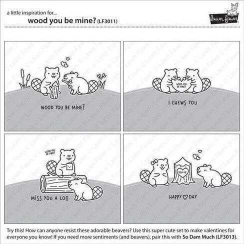 LAWN FAWN Wood You Be Mine قطع العشب حسب الطلب in Saudi Arabia