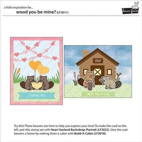 LAWN FAWN Wood You Be Mine قطع العشب حسب الطلب in Saudi Arabia