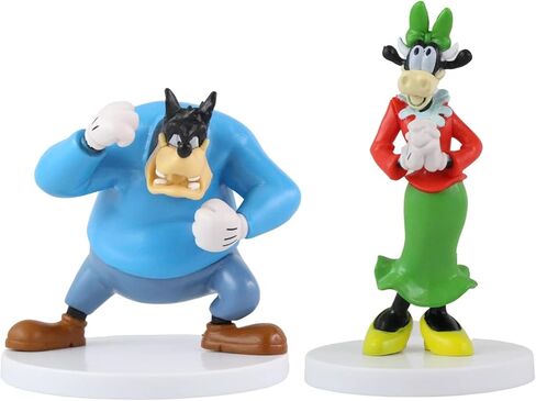Toptoys2u Bargain Bundles Mickey and Friends 3D Figures - Highly Detailed Collectible Miniature Figures Perfect for Cake Toppers - (Complete Set of 12) in Saudi Arabia