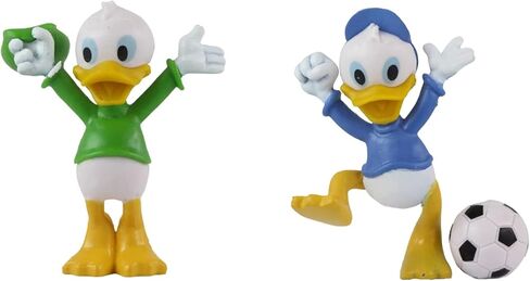 Toptoys2u Bargain Bundles Mickey and Friends 3D Figures - Highly Detailed Collectible Miniature Figures Perfect for Cake Toppers - (Complete Set of 12) in Saudi Arabia