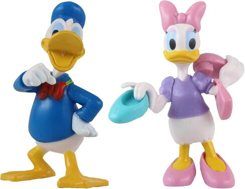 Toptoys2u Bargain Bundles Mickey and Friends 3D Figures - Highly Detailed Collectible Miniature Figures Perfect for Cake Toppers - (Complete Set of 12) in Saudi Arabia