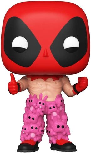 Funko POP! Deadpool - Deadpool with Teddy Bear Pants (ECCC 2021 Shared Exclusive) in Saudi Arabia
